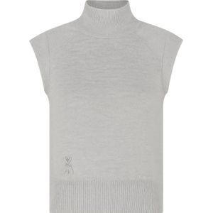 Patrizia Pepe, Dames, Truien, Grijs, Maat: XS