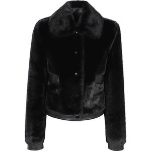 Patrizia Pepe, Dames, Jassen, Zwart, Maat: XS