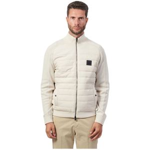 Hugo, Heren, Jassen, Wit, Maat: S Katoen,