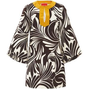 La DoubleJ, Dames, Blouses & Shirts, Bruin, Maat: XS Katoen,