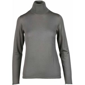 Le Tricot Perugia, Dames, Truien, Grijs, Maat: XS Wol,