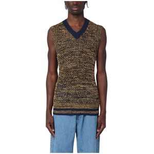 Wales Bonner, Heren, Truien, Groen, Maat: L