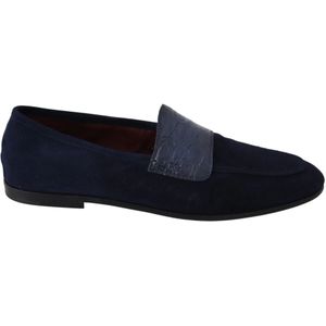 Dolce & Gabbana, Heren, Schoenen, Blauw, Maat: 40 EU Suède,