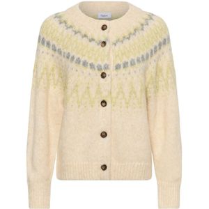 Saint Tropez, Dames, Truien, Beige, Maat: XS Wol,