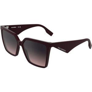 KARL LAGERFELD - KL6207S - Zonnebril - Burgundy - 57/14/140 Dames