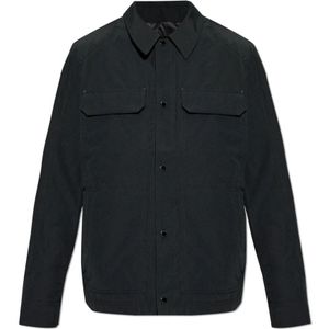 Canada Goose, Heren, Jassen, Zwart, Maat: S Katoen,