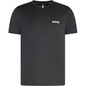 BOSS - Sportshirt - Blauw - Piqué - Slim Fit