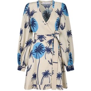 Raquel Diniz, Dames, Jurken, Beige, Maat: XS Linnen,