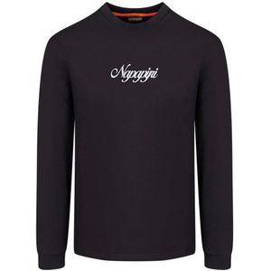 Napapijri, Heren, Sweatshirts & Hoodies, Zwart, Maat: 2XL