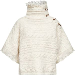 Marant étoile, Dames, Truien, Beige, Maat: M Katoen,