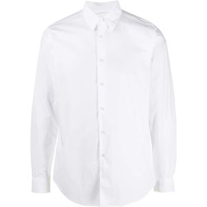 Aspesi, Heren, Overhemden, Wit, Maat: XL Katoen,