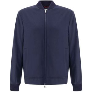 Brunello Cucinelli, Heren, Jassen, Blauw, Maat: XL Kasjmier,