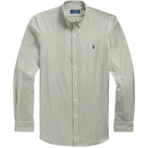 Polo Ralph Lauren, Heren, Overhemden, Groen, Maat: L Katoen,