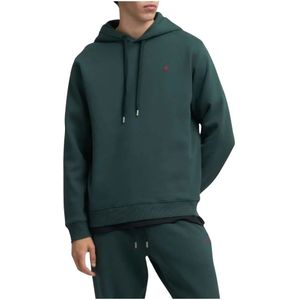 Replay - Verde - Hooded Sweatshirt - Groen - Katoenmix
