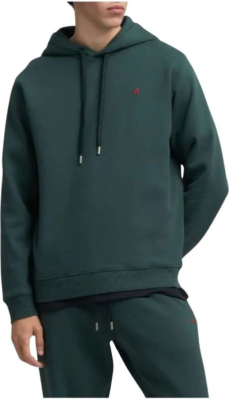 Replay - Verde - Hooded Sweatshirt - Groen - Katoenmix