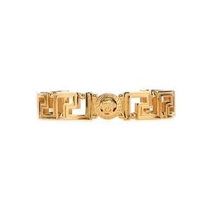 Versace Medusa Greca Gouden Armband , Yellow , Dames , Maat: M