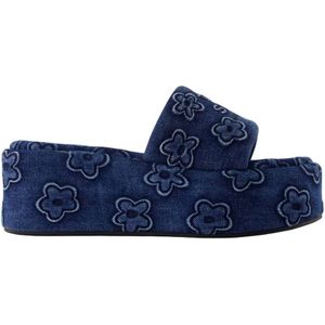 Marc Jacobs, Dames, Schoenen, Blauw, Maat: 41 EU Katoen,