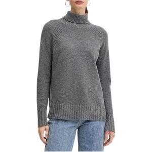 Twinset, Dames, Truien, Grijs, Maat: L Kasjmier,