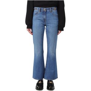 Versace, Dames, Jeans, Blauw, Maat: W29 Katoen,