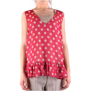 Twinset, Dames, Tops, Rood, Maat: S