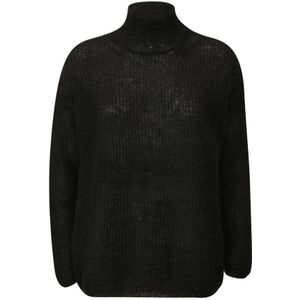 Max Mara, Dames, Truien, Zwart, Maat: XS Wol,