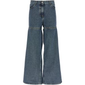 The Attico, Dames, Jeans, Blauw, Maat: W26 Katoen,