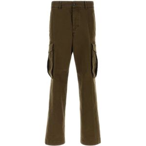 Dsquared2, Heren, Broeken, Groen, Maat: S Katoen,