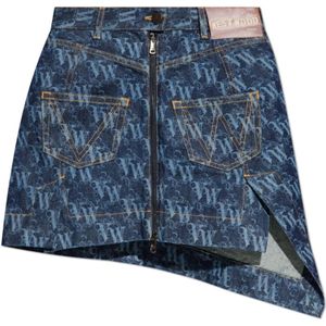 Vivienne Westwood, Dames, Rokken, Blauw, Maat: W28 Katoen,