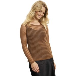 IN Front, Dames, Truien, Bruin, Maat: L