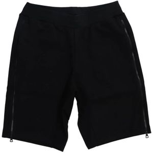 Emporio Armani Ea7, Heren, Korte broeken, Zwart, Maat: M