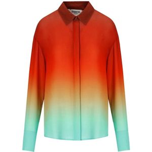 Essentiel Antwerp, Dames, Blouses & Shirts, Veelkleurig, Maat: M Poliester,