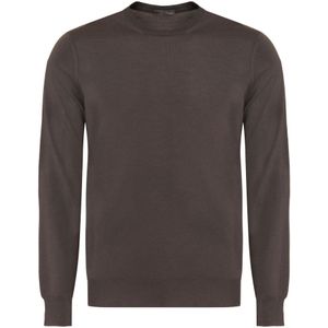 Drumohr, Heren, Truien, Grijs, Maat: M Wol,