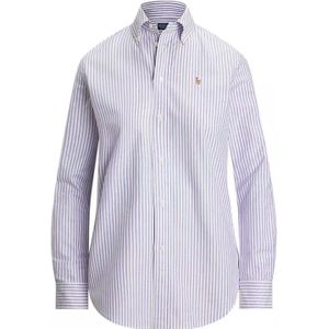 Polo Ralph Lauren, Dames, Blouses & Shirts, Blauw, Maat: 2XS Katoen,