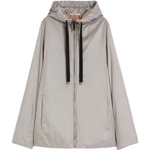 Max Mara, Dames, Jassen, Grijs, Maat: S