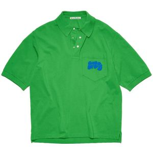Acne Studios, Heren, Tops, Groen, Maat: S Katoen,