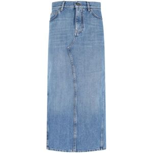 Givenchy - Denim Rok - Blauw - 100% Katoen