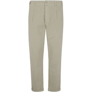 Jacob Cohën, Heren, Broeken, Beige, Maat: W32 Katoen,