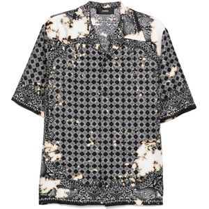 Amiri, Heren, Overhemden, Zwart, Maat: 2XL