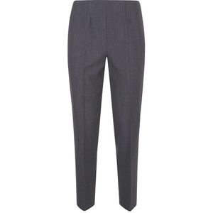 QL2 Quelledue, Dames, Broeken, Grijs, Maat: L Wol,