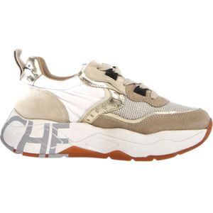 Voile Blanche - Club 105 - Sneakers - Beige - Leer/Nylon