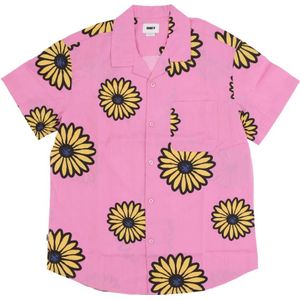 Obey, Heren, Overhemden, Veelkleurig, Maat: M Katoen,