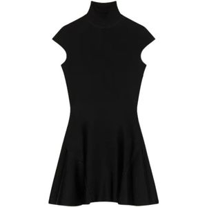 Givenchy, Dames, Jurken, Zwart, Maat: M Wol,