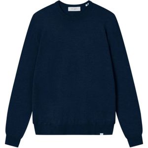 Les Deux, Heren, Sweatshirts & Hoodies, Blauw, Maat: L Wol,