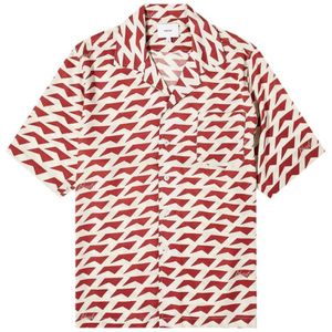 Rhude, Heren, Overhemden, Veelkleurig, Maat: S Zijde,