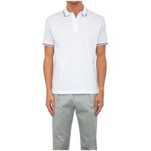 Paul & Shark, Heren, Tops, Wit, Maat: M Katoen,