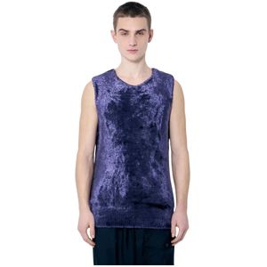 Dries Van Noten, Heren, Tops, Paars, Maat: S