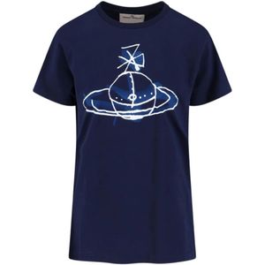 Vivienne Westwood, Heren, Tops, Blauw, Maat: M