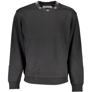 Calvin Klein - Sweatshirt - Zwart - Katoen