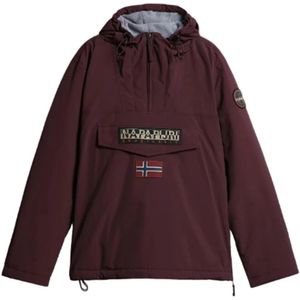 Napapijri, Heren, Jassen, Rood, Maat: L