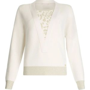 Liu Jo, Dames, Truien, Wit, Maat: L